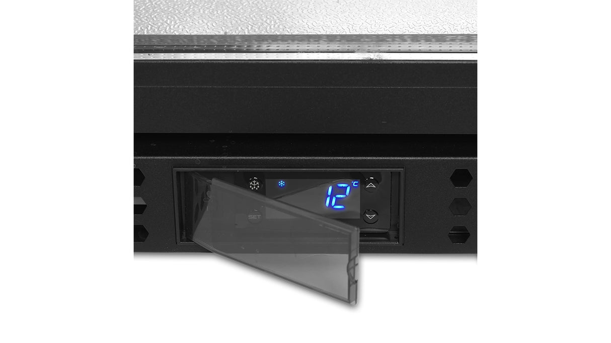 Arrière de Bar Réfrigéré 2 Portes Vitrées – BA26H (190 L, Noir, Classe Énergétique A)