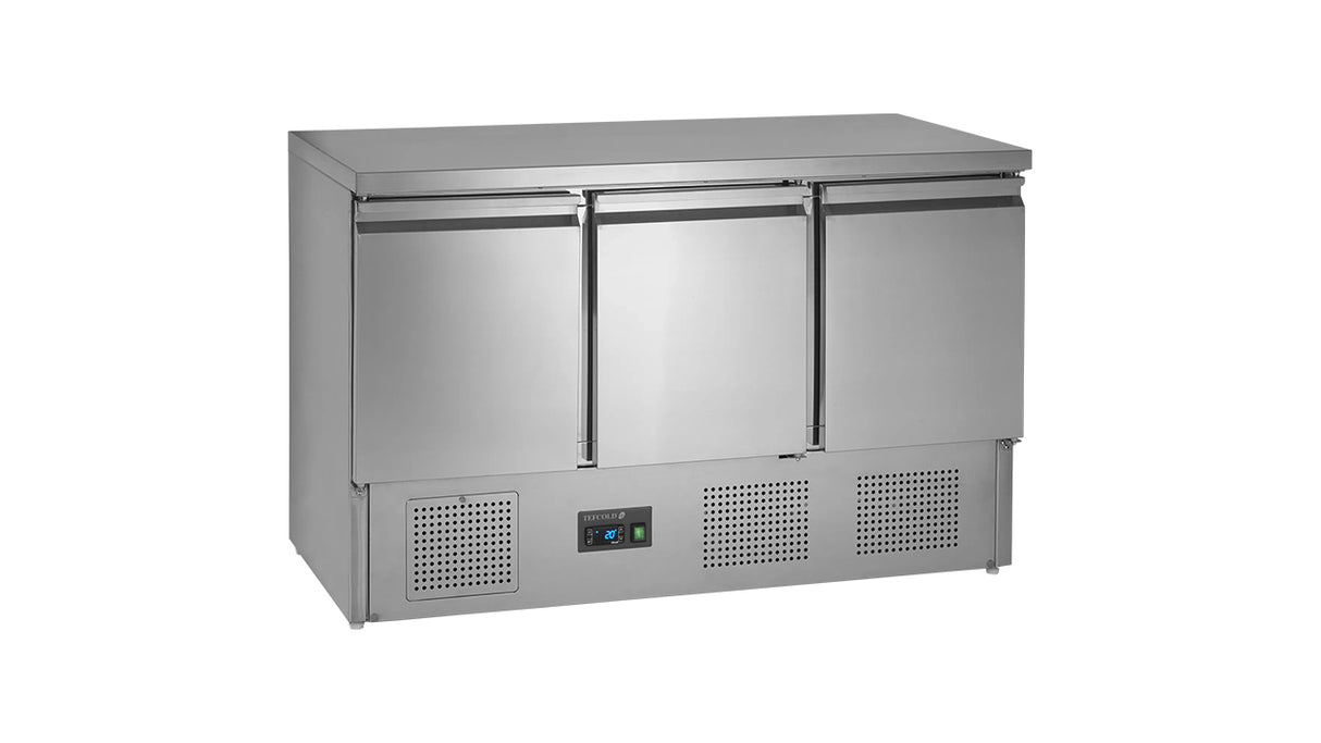 Comptoir réfrigéré saladette GN1/1 SA1365 S/S – Meuble professionnel