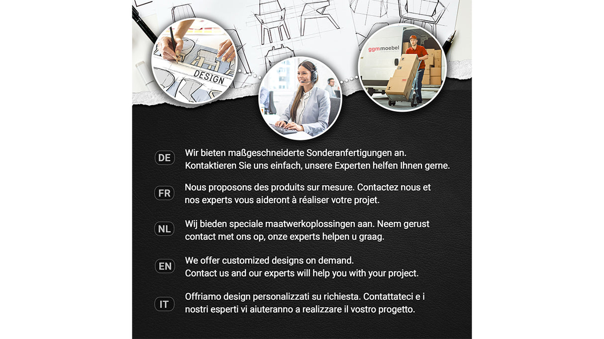 Gondole d’exposition – Ensemble complet