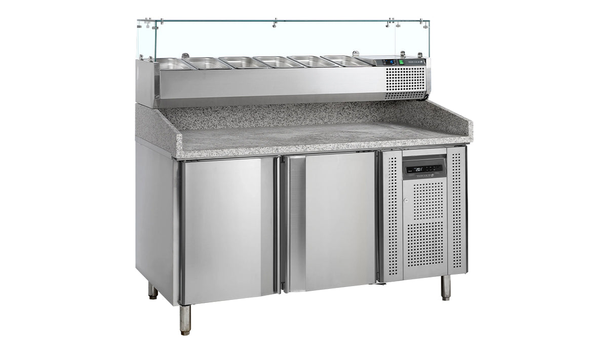 Table à Pizza avec Module pour Garniture – Modèle PT1200 + VK38-150