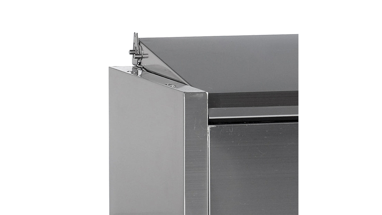 Vitrine réfrigérée GN1/3 GVC38-160 S/S – Équipement professionnel