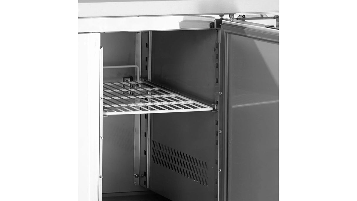 Comptoir réfrigéré saladette GN1/1 GS91 – Meuble professionnel