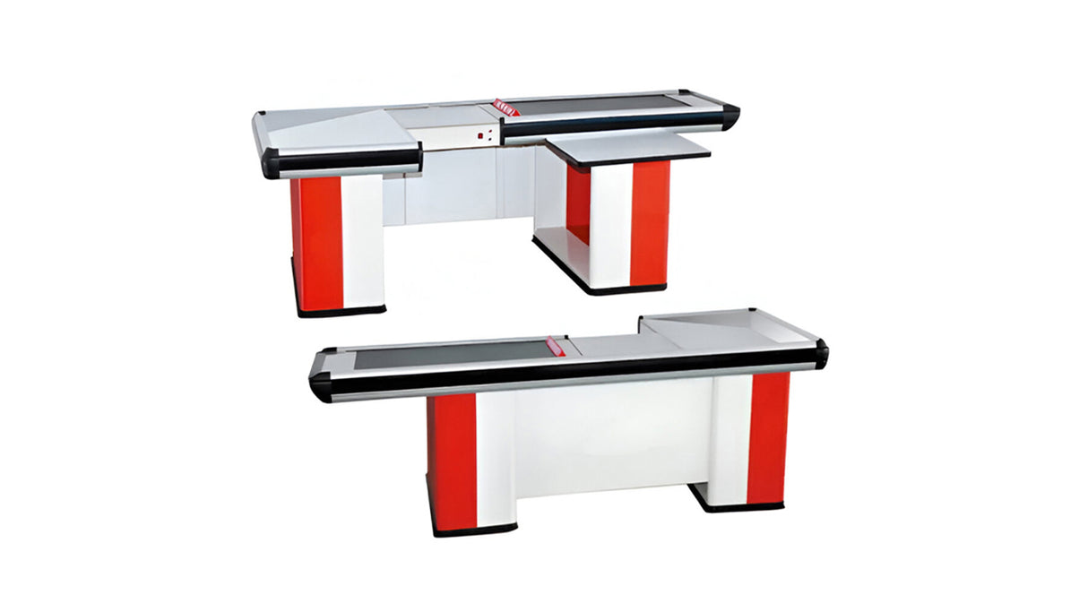 Caisse Supermarché Acier Inox Électrique