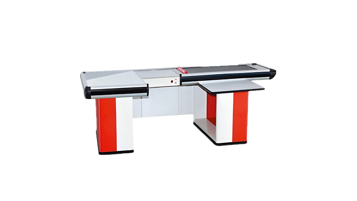 Caisse Supermarché Acier Inox Électrique