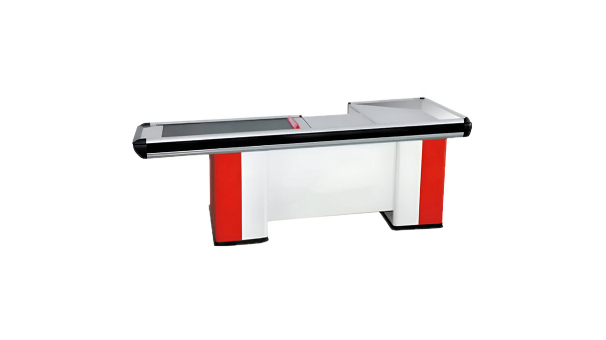 Caisse Supermarché Acier Inox Électrique