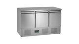 Comptoir réfrigéré saladette GN1/1 SA1365 S/S – Meuble professionnel