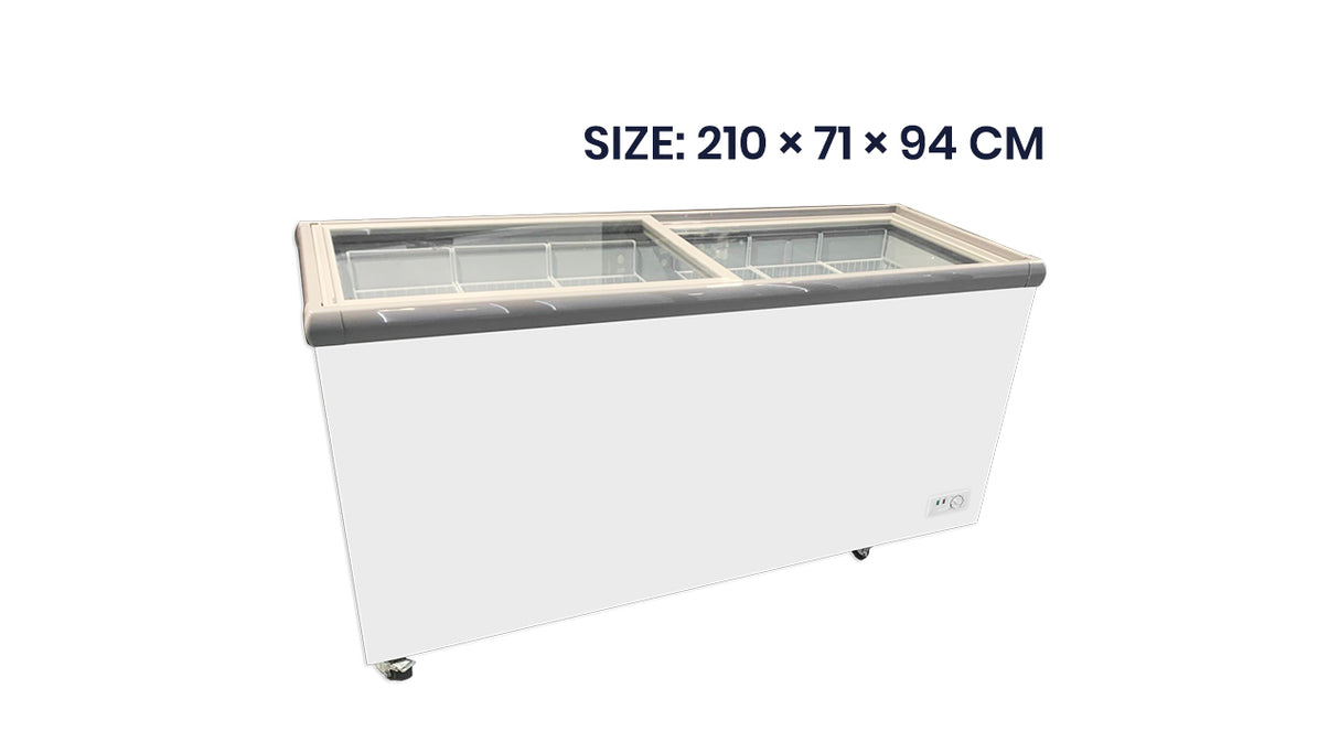 Congélateur Coffre / Frigo Multifonction 210×71×94 cm – Grande Capacité Économique