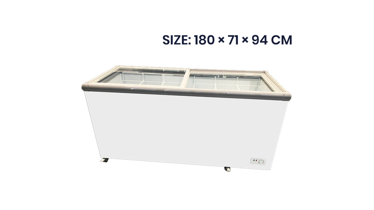 Congélateur Coffre / Frigo Multifonction 180×71×94 cm – Grande Capacité Économique