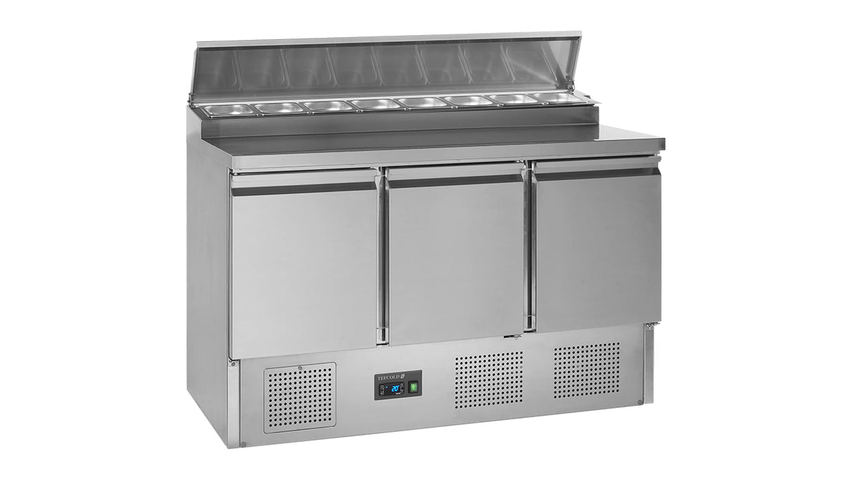 Comptoir de préparation sandwich GN1/1 SS1435 – Meuble professionnel