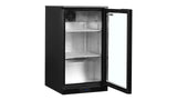 Arrière de Bar Réfrigéré DB106H – 105L, 1 Porte Vitrée Réversible, LED, Classe A, Compact, Ventilé
