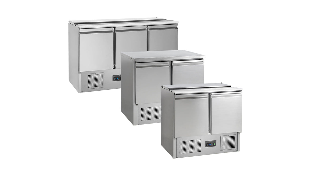 Comptoir réfrigéré saladette GN1/1 SA910 – Meuble professionnel