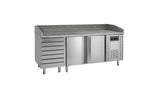 Table à Pizza Réfrigérée GN 1/1 en Inox – PT1310