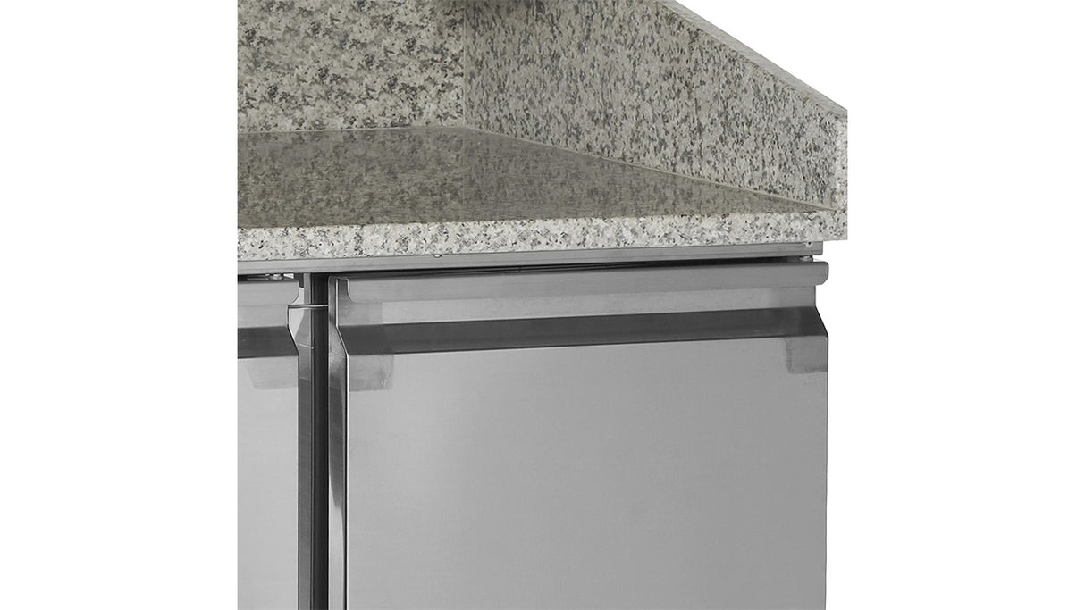 Table à Pizza Réfrigérée GN 1/1 en Inox – PT1200