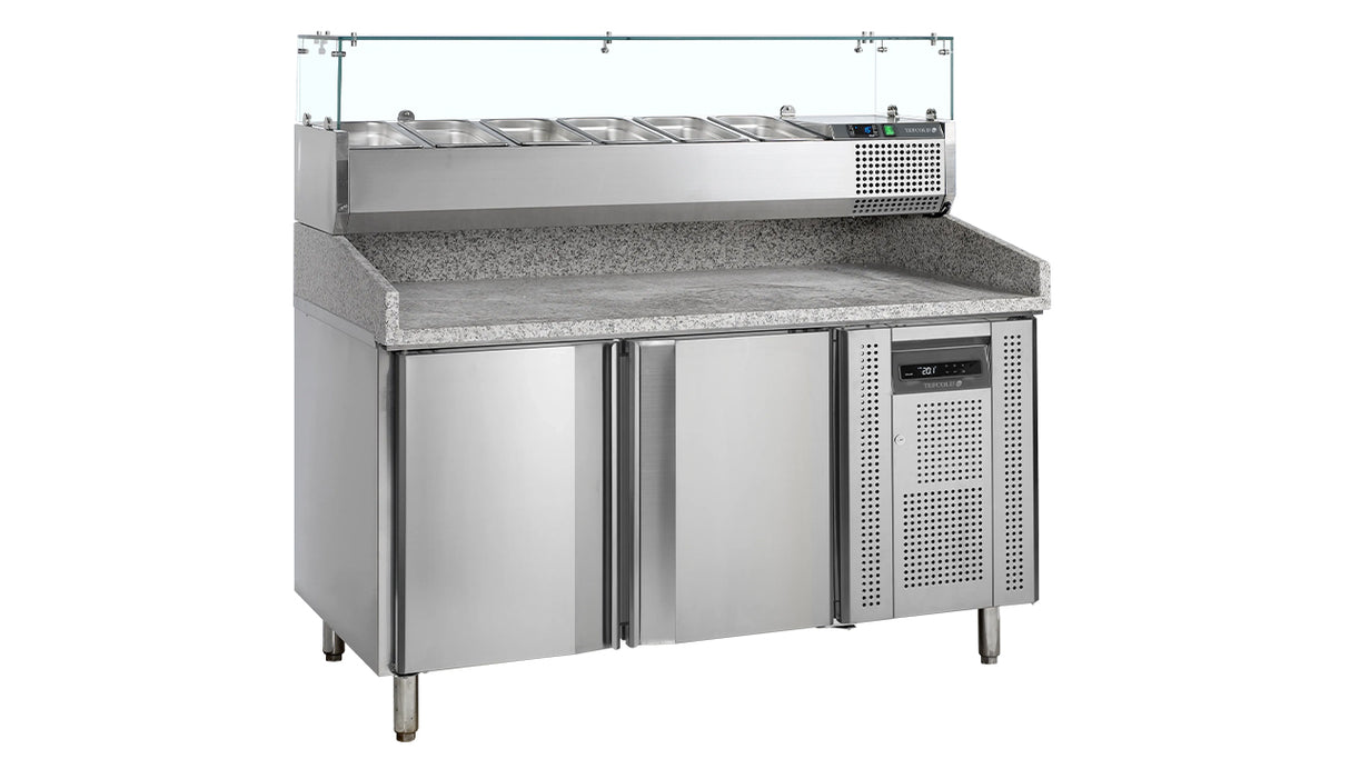 Table à Pizza avec Module pour Garniture – Modèle PT1200 + VK38-150