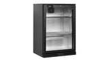 Arrière de Bar Réfrigéré 1 Porte Vitrée – BA11H (128 L, Noir, Classe Énergétique A)