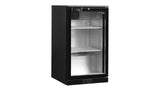 Arrière de Bar Réfrigéré DB106H – 105L, 1 Porte Vitrée Réversible, LED, Classe A, Compact, Ventilé